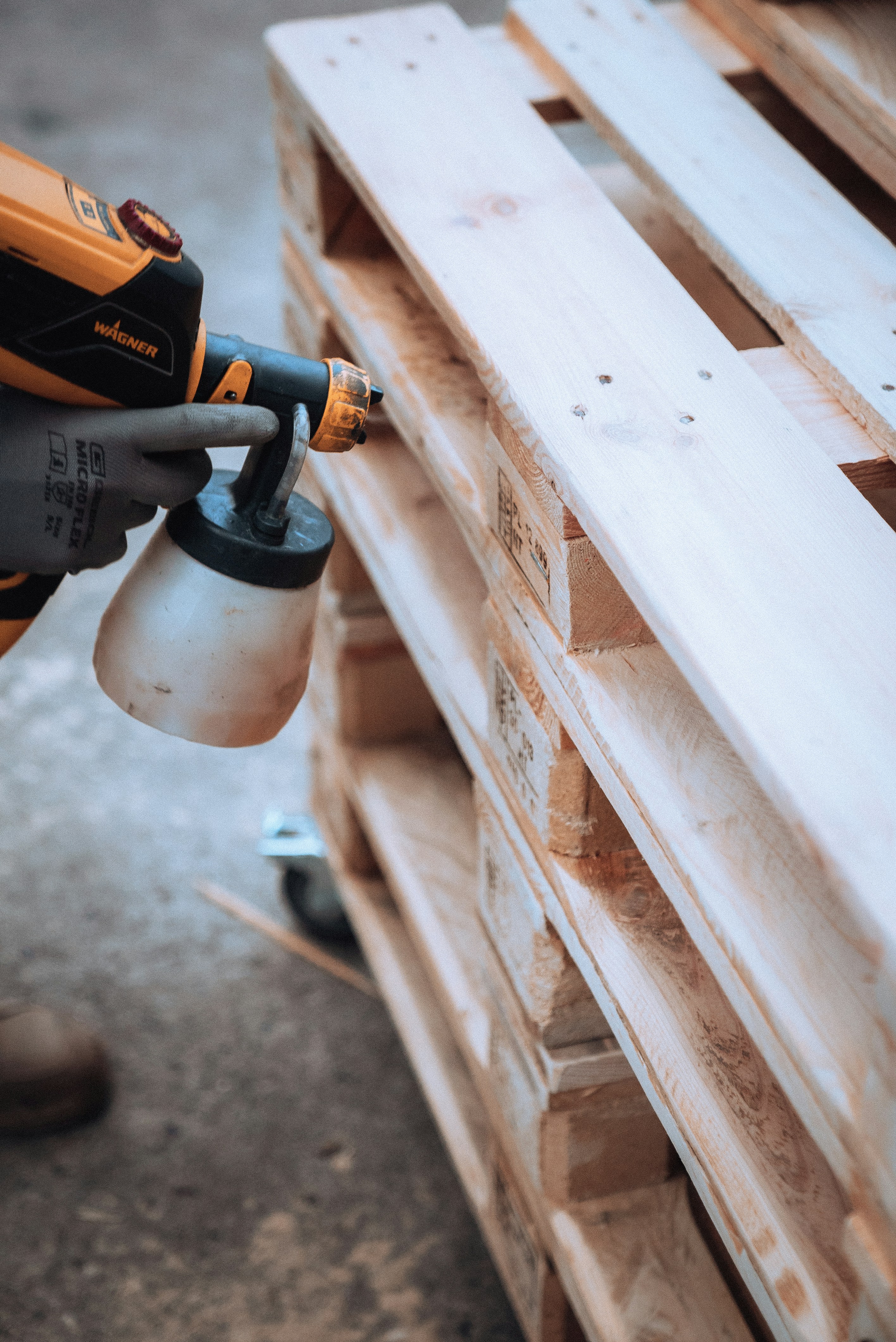 Производство на европалети